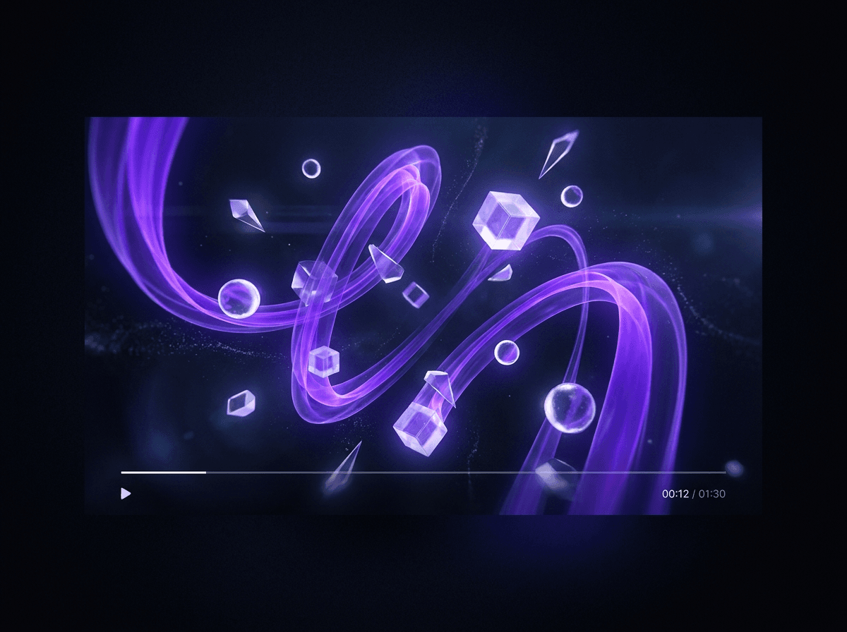 Motion & 3D work sample